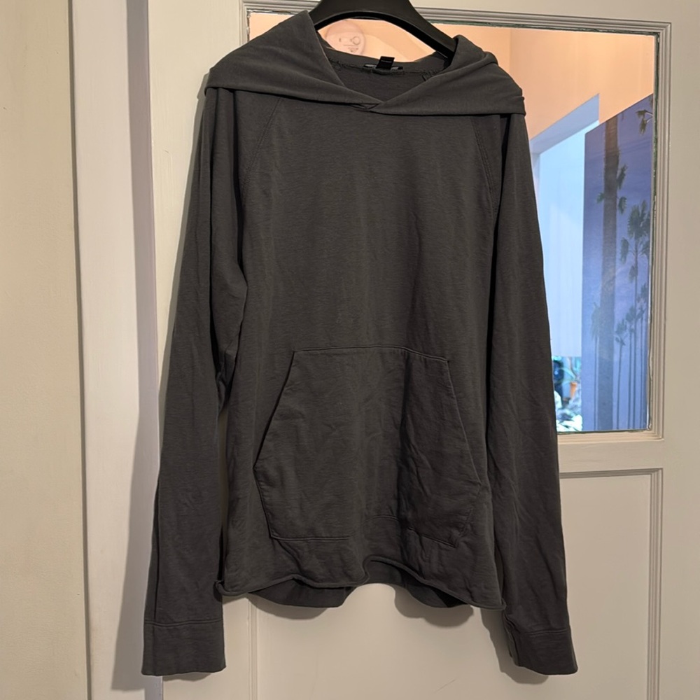 James Perse lightweight pullover hoodie